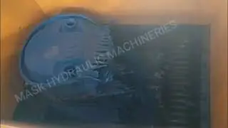 SINGLE SHAFT SHREDDER FOR DRUM