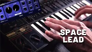 Space Lead with Yamaha CS01 (No Talking) | Vintage Analog Synth Demo