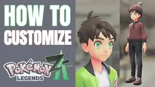 Как настроить своего тренера в Pokemon Legends: ZA