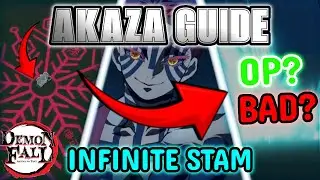 AKAZA BDA GUIDE DEMONFALL BY FORMER UPPER MOON | NEW DEMONFALL UPDATE 5.6