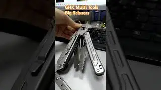 GHK Tactical Multi-Tools with  Big Scissors #GHK Tools #ghknife