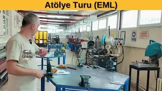 Büyük Bir Atölyede Turluyoruz | İklimlendirme ve Tesisat Atölyesi