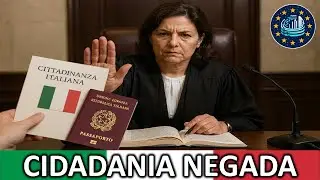 URGENTE: Juíza Do Tribunal De Roma NEGA Cidadania Italiana IUS Sanguinis. Entenda o Caso.