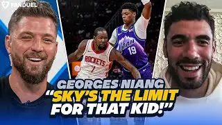 Georges Niang on TALENTED Ace Bailey, Kevin Durant Trash Talking Jazz & Darius Garland BEST Guard?!