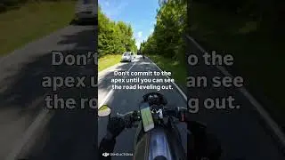 Vision first, lean second on uphill turns. #Uphill #riding #bikers #lean #learning