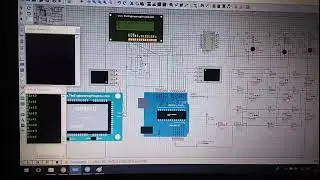 Proteus of under ground cable fault detecting with gsm modem