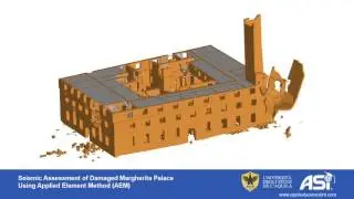 Seismic Assessment of Damaged Margherita Palace Using Applied Element Method