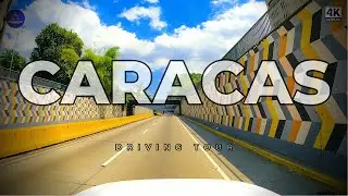 ¡LA ÚNICA AVENIDA CON DOS NIVELES! Driving Tour 4K en la Famosa AVENIDA LIBERTADOR  Caracas 🇻🇪