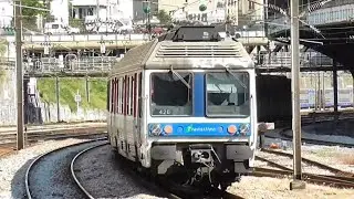 Z6400 : Passage sans arrêt en gare de Pont Cardinet sur la ligne L du Transilien