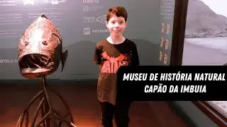 Fomos visitar o museu de história natural Capão da Imbuia