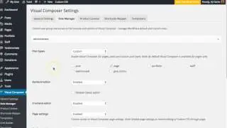 Disable or Limit Visual Composer Modules by WordPress User role