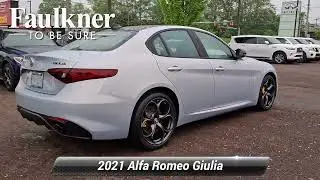 Used 2021 Alfa Romeo Giulia Ti Sport AWD, Willow Grove, PA M7645396A