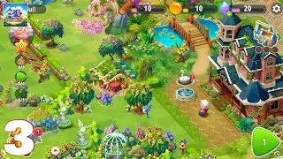Merge Gardens - Farm Adventures - Gameplay Walkthrough Part 3 (iOS, Android)