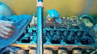 caterpillar 320D2 excavator #engine overheat #fullout cylenderhead