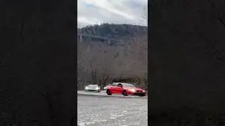 Catching Frog Riding in the mountains! #mr2spyder #automobile #gr86 #hondacivictyper #kswapmr2