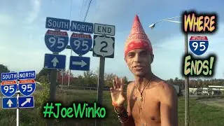Interstate 95 Northern End   Houlton, Maine   Autistic Guy's Adventure 2021   Joe Winko
