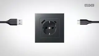 JUNG power sockets with USB | EN