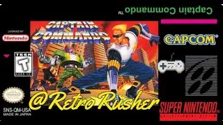 Captain Commando - Stage 2: Dinosaur Museum | Boss SHTROM Jr. | No Commentary l Retrorusher l