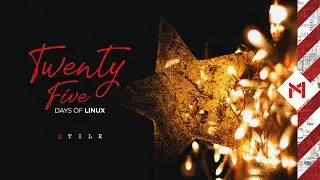 A Really Lazy Qtile Video // 25 Days of Linux