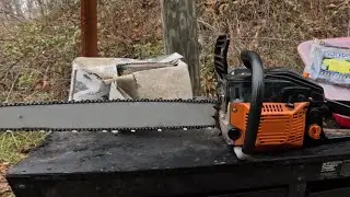 Chainsaw 52 cc 22 inch review And talking to my friend Chase Adams