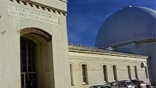 Lick Astronomical Observatory (1887). A view of Silicon Valley from Mt. Hamilton