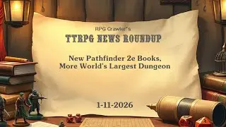 Новости настольных ролевых игр (11.01.2026) - Скоро выйдут новые книги по Pathfinder 2e.