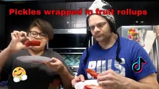 VLOGMAS DAY 23 | SECRET SPIRITS |VIRAL TIKTOK PICKLE WRAPPED IN FRUIT ROLL UP WITH TAJIN & CHAMOY