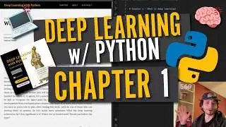 Deep Learning with Python - Chapter 1 | What is Deep Learning? | Self-taught Machine Learning 2026