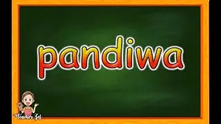 PANDIWA (english: VERB)