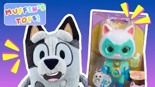 Muffin's Unboxing!  Bluey | SuperKitties Bitsy!