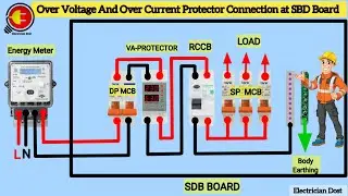 Over Voltage and Over Current Protection Connection | VA Protection Device #protectiondevice