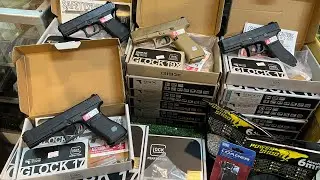 UMAREX GLOCKทดสอบปืนสั้นอัดแก๊ส Glock 17Gen4ดำ,17Gen5ดำ,19Gen4ดำและ19Gen5Xสีทรายงานลิขสิทธิ์เยอรมนี
