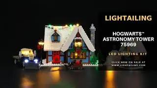 Lightailing Light Kit For Lego Winter Village Post Office 10222