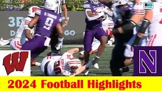 Wisconsin vs Northwestern Football Game Highlights 10 19 2024