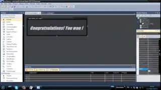 How to make a quiz game in Visual Studio 2010 ?