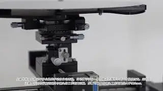 contact angle meter for wafer with sample stage and positioning stage 300