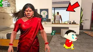 Franklin Turns Into Ghost Lady in GTA 5 !