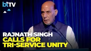 Rajnath Singh Highlights Need For Tri-Services Jointness & Readiness