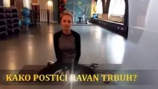 kako imati ravan trbuh?