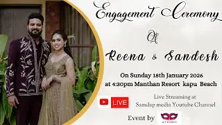 Engagement ceremony of  Reena & Sandesh