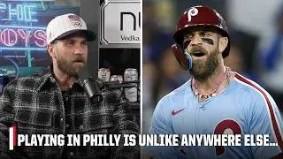 Bryce Harper explains the Phillies' fan base 🗣️ 'If you're not ready to play, DON'T COME' | ESPN MLB