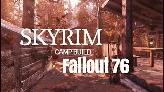 Fallout 76 CAMP Build: The Alchemist Archer | Skyrim Inspired Bosmer Bow & Alchemy Shop