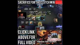 Rakdos Sacrifice WINS AGAIN Highlight | mtg arena #Shorts 35 | Magic the gathering STANDARD