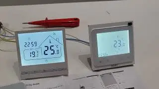 Управление термостатом через Алису и единую панель (короткий тест)