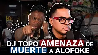 DJ Topo AMENAZA DE MUERTE a ALOFOKE - SUPER Q 100.9 FM