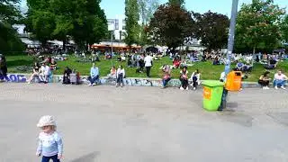 Pfingsten in Berlin im James Simon Park 24.5.2021