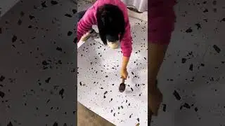 Live: DIY Peel-and-Stick Flooring at Home #home #diy  #interiordesign #homedecor