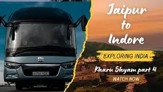 Jaipur to Indore bus travel #jaipur #indore #bus #travelvlog