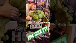 &ldquo;Epic hulk statue unboxing&rdquo;  #xmstudios #marvel #comics #theincrediblehulk