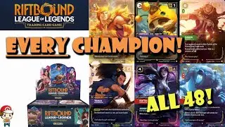 EVERY Champion Revealed from Riftbound Origins! All 48 Champions! (Riftbound TCG News)